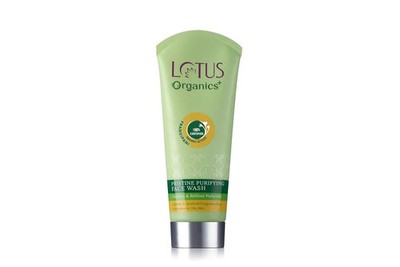 Lotus Organics+ Pristine Purifying Face Wash | Oil Control & Clarifying (100ml)