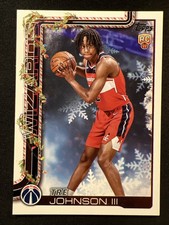2025-26 Topps: Holiday-NBA #H166 Tre Johnson III (RC)/Wizards/G 🏀🐷🎄