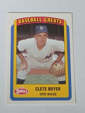 Clete Boyer 1990 Swell Baseball Greats #102