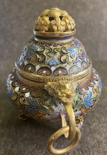 景泰蓝香炉| eBay