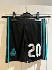 Image of Adidas Real Madrid 2017/2018 away shorts Size 7-8Years