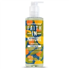 Faith in Nature Grapefruit & Orange Hand Wash 400ml - 2 Pack