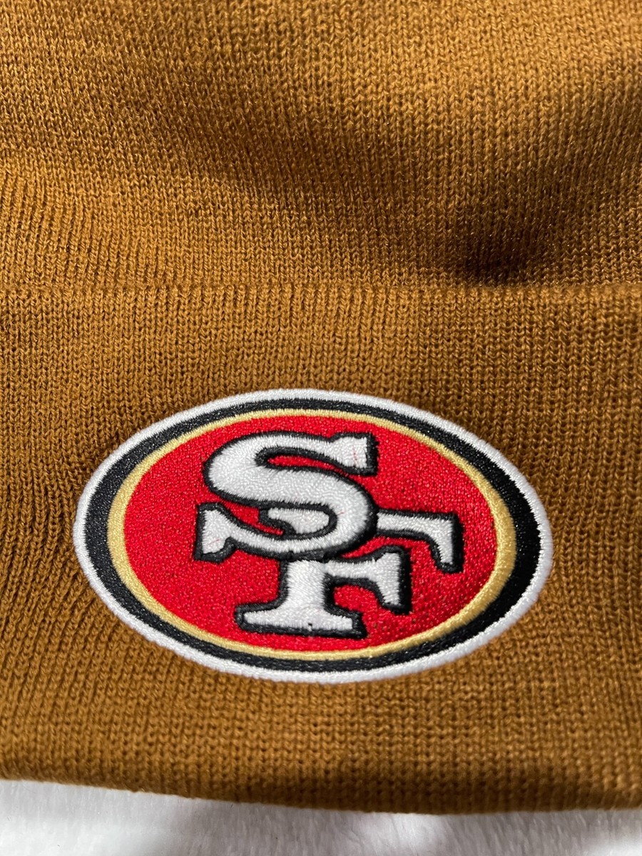 Beanie San Francisco 49ers Adult Brown Winter Knit Hat Cap