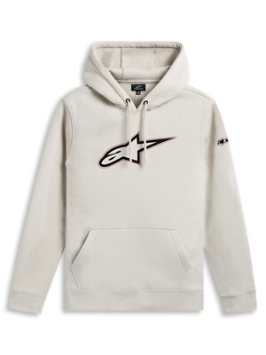 ALPINESTARS INSIGNIA HOODED SWEATSHIRT GR:M OFF WHITE
