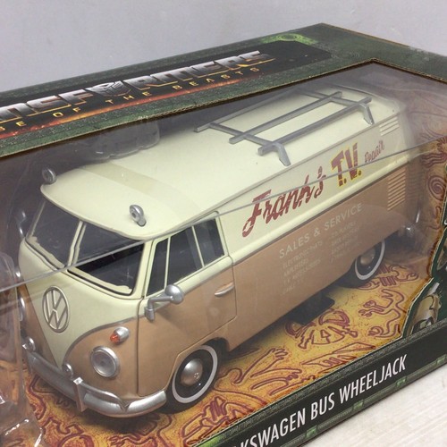 2023 Jada 1:24 Transformers Volkswagen Bus Wheeljack 34264 Diecast Van NIP NIB - Picture 2 of 7