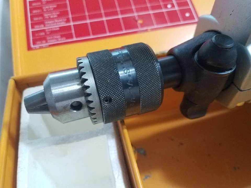 1970's AEG BH25 Super Rotary Hammer Drill Metal Case and Original Instructions - Image 4 of 4