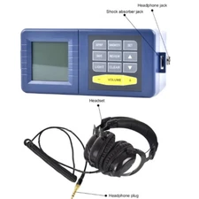 Two/Four Meter High Precision Underground Water Pipe Leak Detector LCD Display