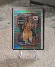 2022 Panini Prizm WNBA W25 GREEN #158 Tamika Catchings Indiana Fever