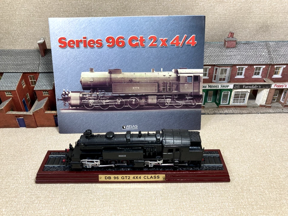 Atlas Edition Sammlermodell Lokomotive DB 96 GT2 4x4 Class - Bild 2 von 4