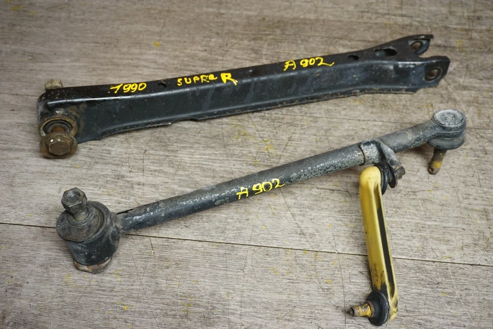 1986-1992 TOYOTA SUPRA 3,0 Л ЗАДНИЙ ПРАВЫЙ ПАССАЖИРСКИЙ БОКОВОЙ РЫЧАГ УПРАВЛЕНИЯ КОМПЛЕКТ 171K OEM - Изображение 4 из 4