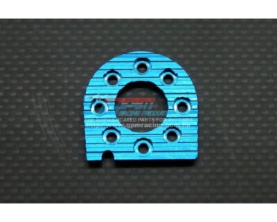 GPM Racing Alu Motor Halter blau für Tamiya TT01 GPMTT018B 