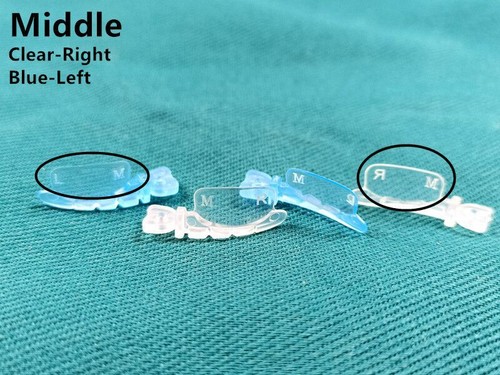 50 x cunei parafango dentale matrice diastema interprossimale protezione lama gengiva piccolo - Foto 4 di 5