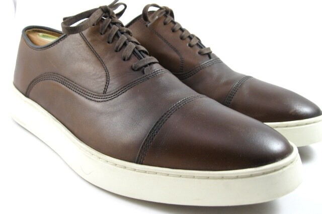 Allen Edmonds "PARK AVENUE 2.0" Oxford Dress Sneakers 10.5 D DARK CHILI (516N)