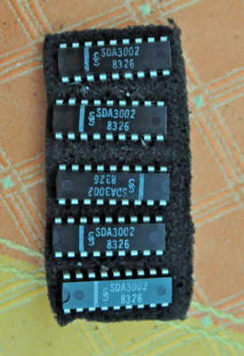 1 Stück SDA3002 TV PLL for 62,5 KHz Resolution DIL18, Siemens