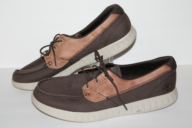 skechers on the go men's boat shoes