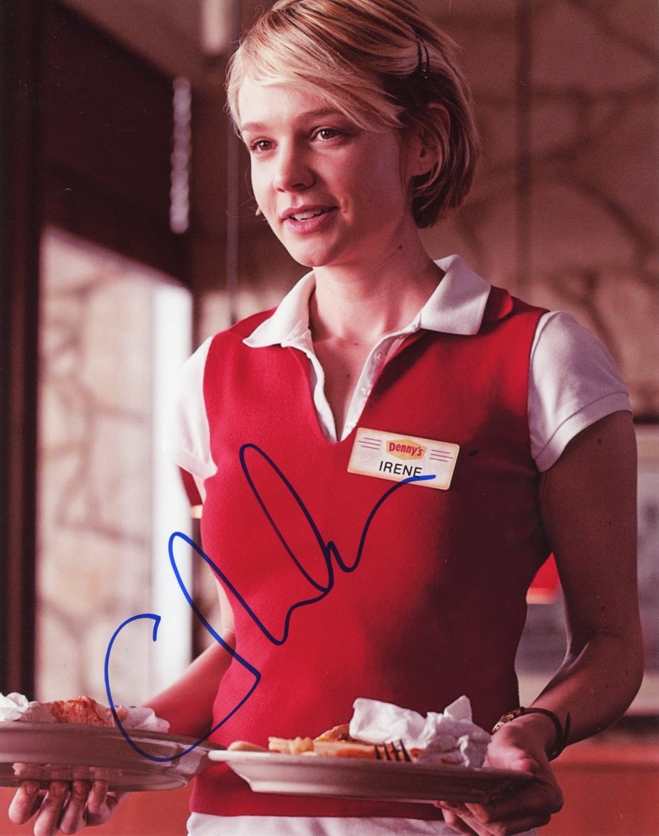 CAREY MULLIGAN Authentic Hand-Signed 