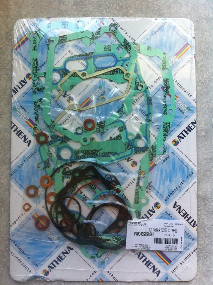 Kit completo de juntas Athena Yamaha YZ250 99-20 cabeza, base, caña, fotovoltaica, cubierta de embrague, Foto 2 de 2