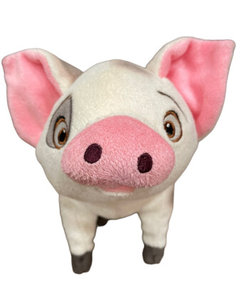 Disney Moana Pua Pig Plush Stuffed Animal Toy Soft 8” Long 6” Tall