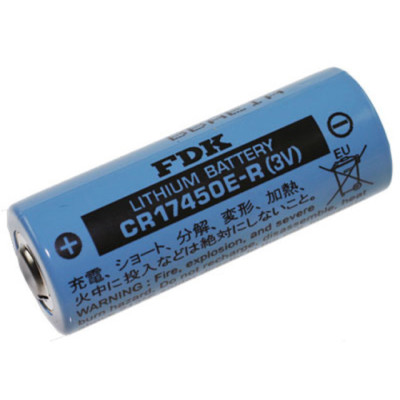1x FDK CR 17450E-R 3V Größe A Lithium Hochstrom Industriezelle CR17450E-R-SECE