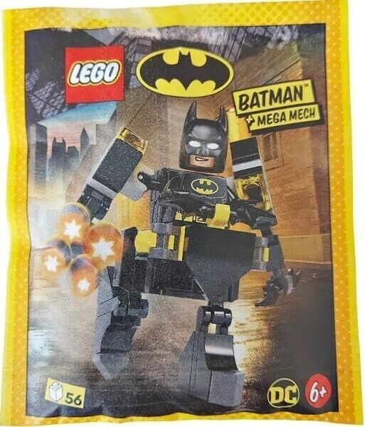 LEGO DC Superheroes: Batman Minifigure with Mega Mech