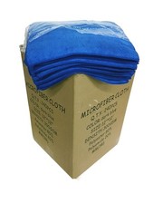 240 Microfiber Dark Blue 12"x12" Cleaning Detailing Cloth Towel Auto Rag 300GSM