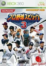 Professional Baseball Spirits 3 360 Konami Microsoft Xbox 360 From Japan