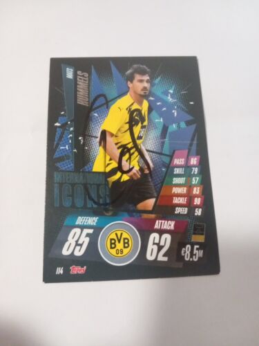 Trading Card signiert Mats Hummels Borussia Dortmund  NEU - Bild 1 von 1