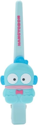 Sanrio, Hangyodon, light blue, plastic, long hair clip, 653039