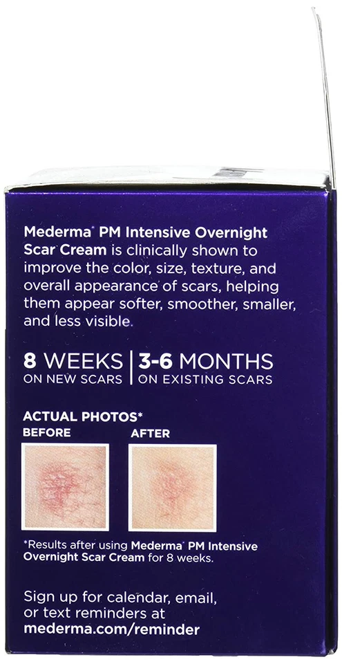 Mederma PM Intensive Overnight Scar Cream Reduces Old & New Scars 30g - Image 3 of 3