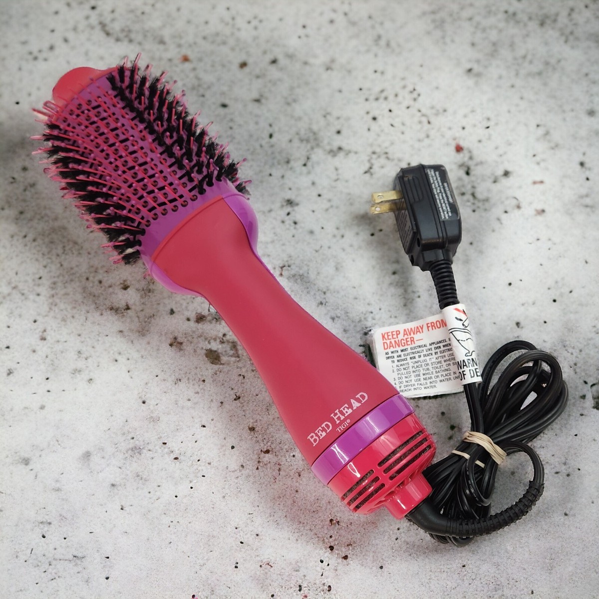 One Step Bed Head Heated Brush Round Brush Blow Dryer Brush Bed