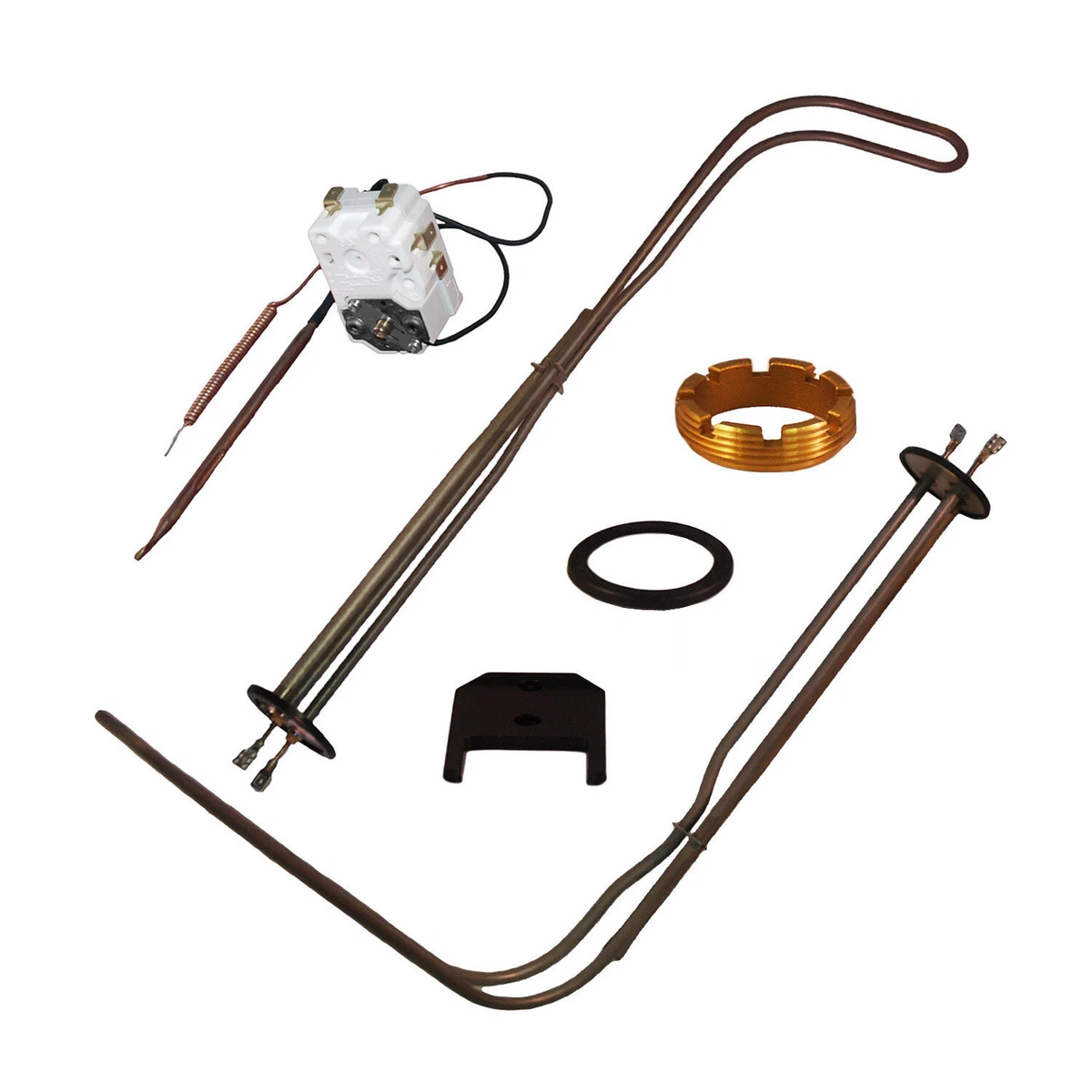 Heatrae Sadia Megaflo Direct Titanium Upper u0026amp; Lower Immersion Heaters  with Therm | eBay