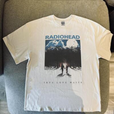 Radiohead True Love Waits Rare t shirt 90s Reprint short sleeve tee NH16333