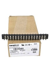  1 Box of 25 Marathon 670A RZ 16 Conn Term Strip Barrier 20 A 300 V Thermoplast