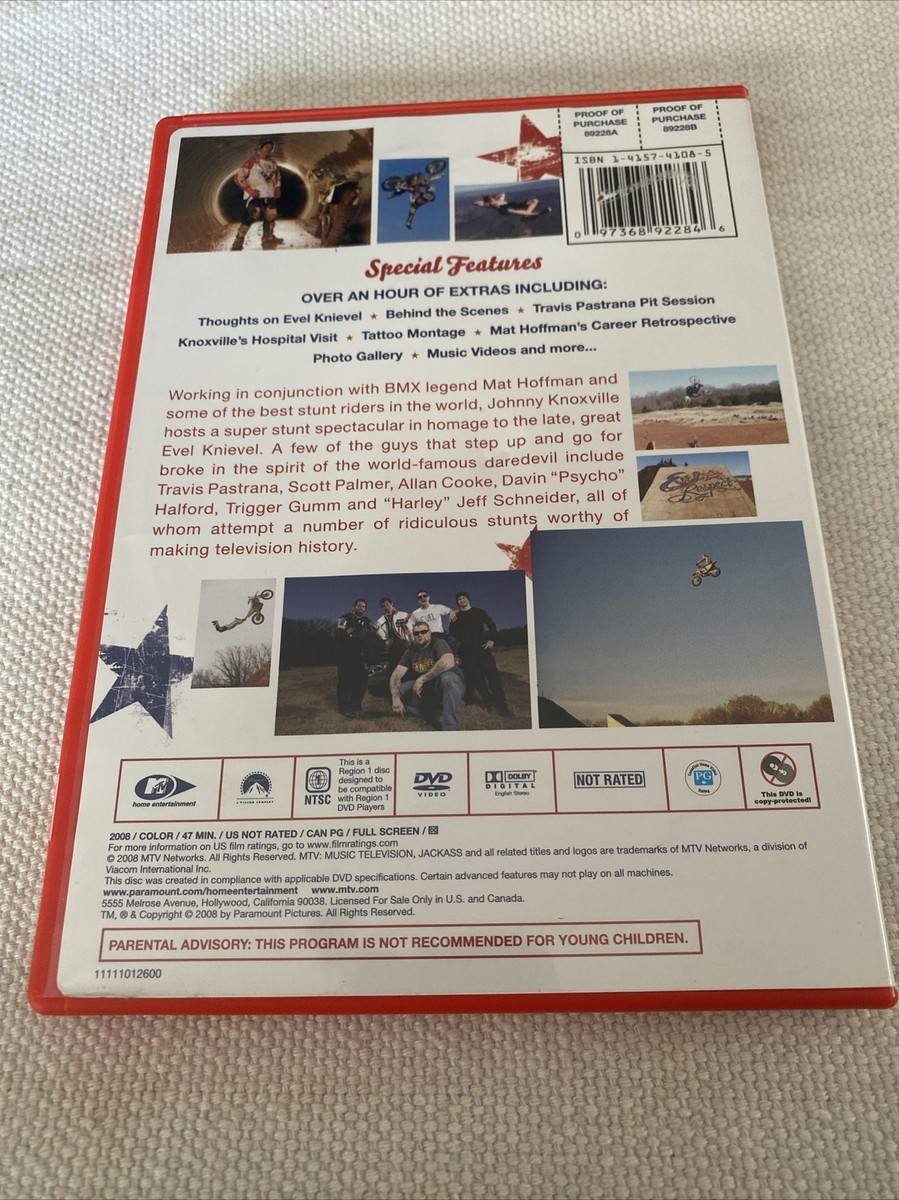 アイ・プット・ア・スペル・オン・ユー~東京棺桶ライヴ1990 [DVD] Jackass Presents Mat Hoffman's Tribute to Evel Knievel Pastrana