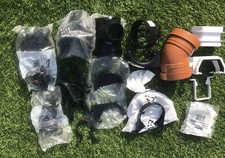 NEW Various Gutter Fittings Drainage Black Round White Square Bundle for sale