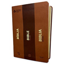 Biblia Trilingue Espanol Ingles Portugues RVC...