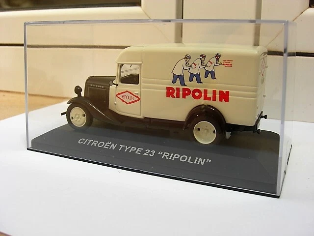 Citroen type 23 RIPOLIN ixo altaya MIB 1:43 2cv ds id dyane tub u23 magirus ford - Imagen 3 de 3