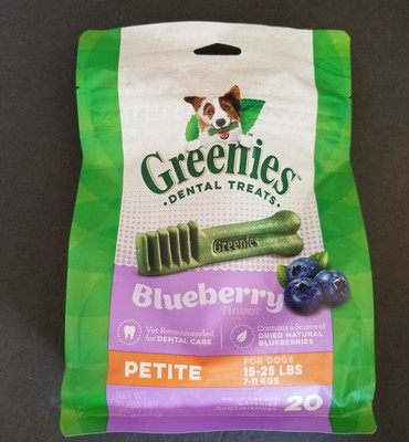 greenies blueberry