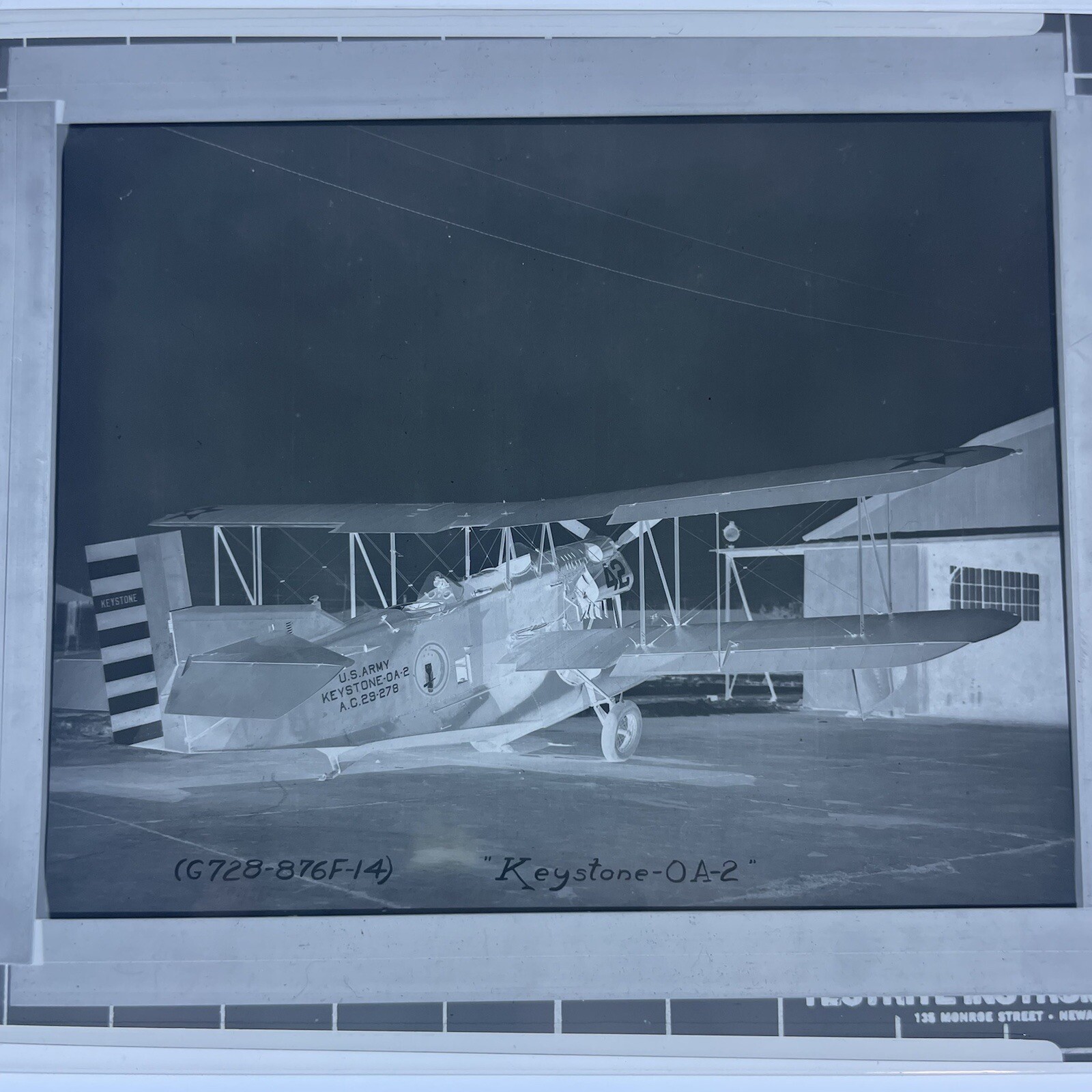 Keystone Amphibian Loening OA-2 Military Biplane Original Photo ...