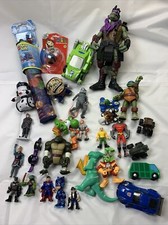 Boys Toy Bundle Loose Lot Cars PVC Figures TMNT Nintendo Kids Junk Drawer C3