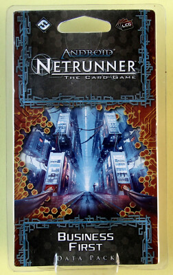 Netrunner Business First Data Pack - New & Sealed