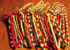 Lot of 34 Vintage Handmade Crocheted Heavy Wire Clothes Hangers