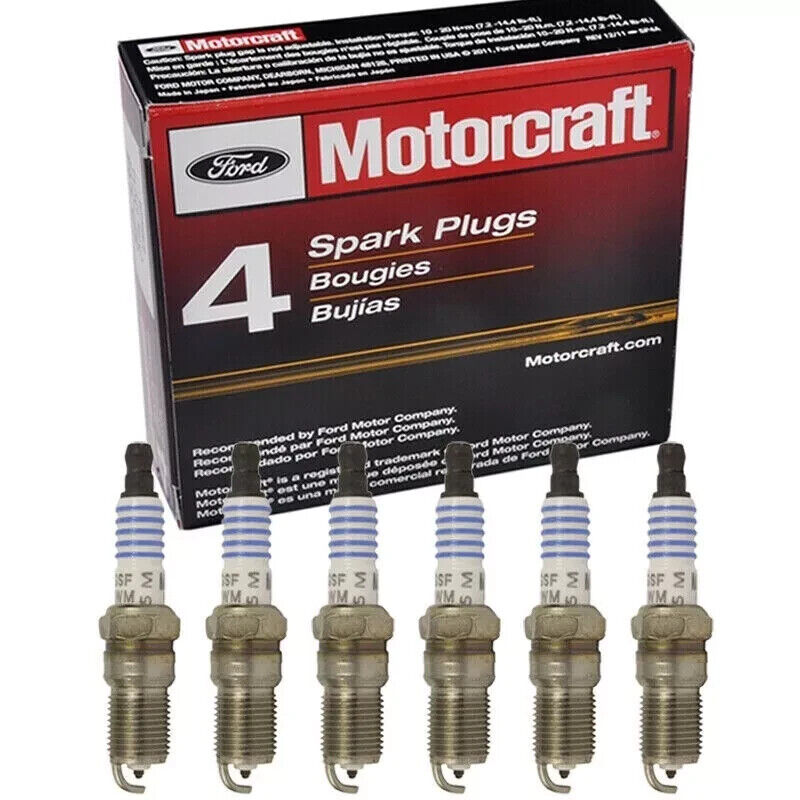 Genuine Motorcraft Spark Plug 6PCS for Ford Escape 500 Freestyle Fusion Taurus