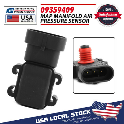 Manifold Absolute Pressure MAP Sensor For Buick Cadillac Pontiac Isuzu 09359409