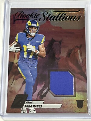 ☆ウエスタンラリアット☆ 【No.SP-NSウシ両25】アニCard 2023 Zenith PUKA NACUA Rookie Stallions #RS-PNA Patch Jersey Card
