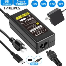 Lot USB C Type C AC Adapter Charger For LENOVO DELL HP ASUS MACBOOK ACER SAMSUNG