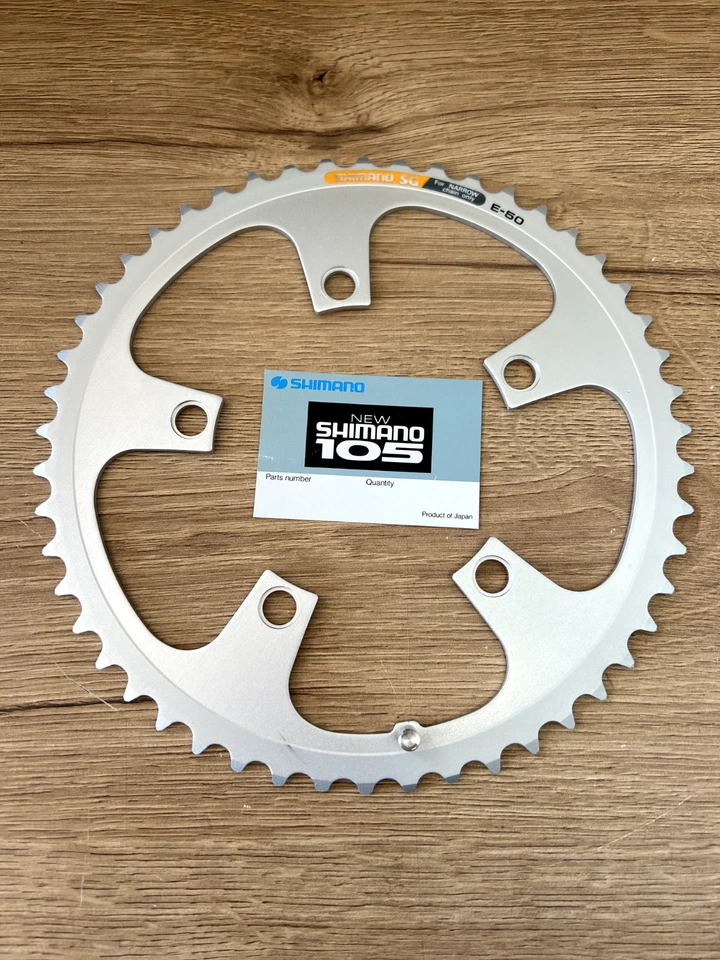 Novo na caixa Shimano Exage 500 CX corrente 50T engrenagem redonda-SG para FC-M500 BCD 110 mm 8 p. - Imagem 2 de 4