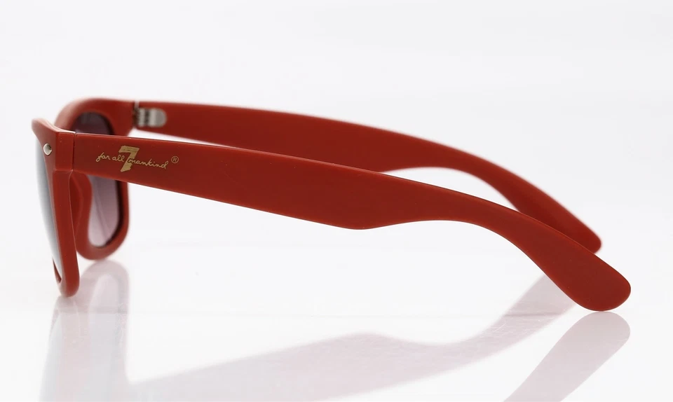 7 FOR ALL HUMANITY Mujer Rojo 'Echo' Cuadrado Gafas de Sol 141420 Foto 4 de 4