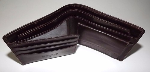 new giudi italia mens tuscan leather bifold passcase credit