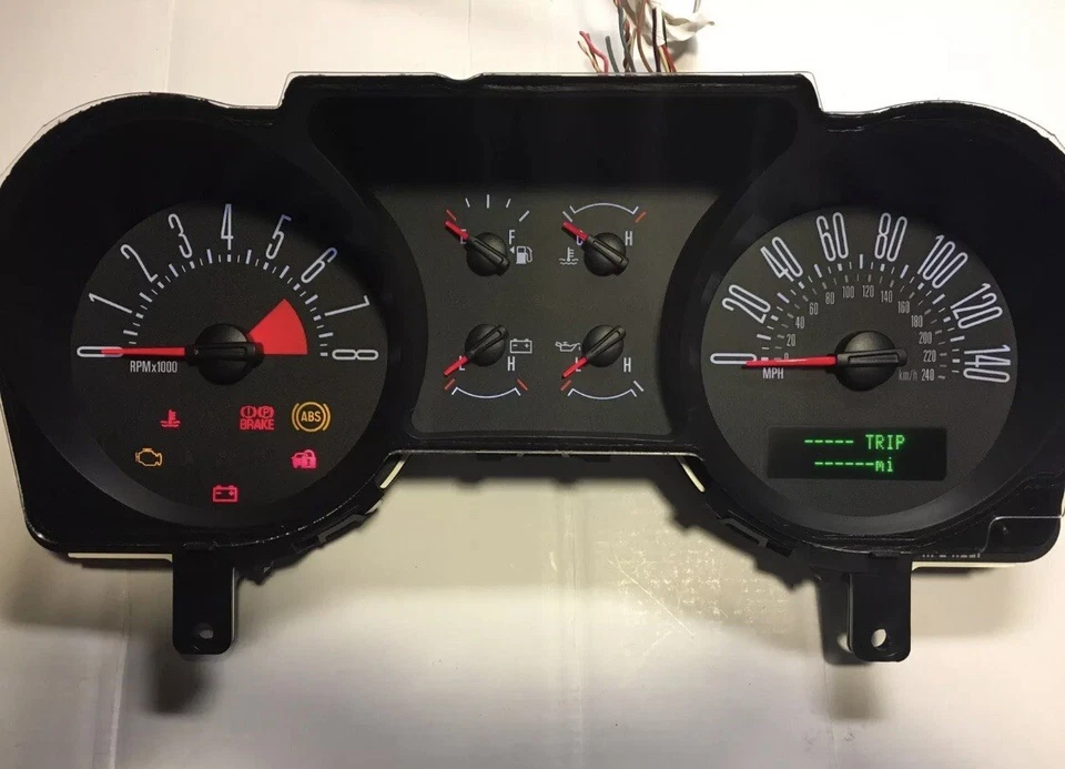 Servicio de reparación Ford Mustang 2008 panel de instrumentos cuadro de indicadores 05 06 07 08 Foto 2 de 2